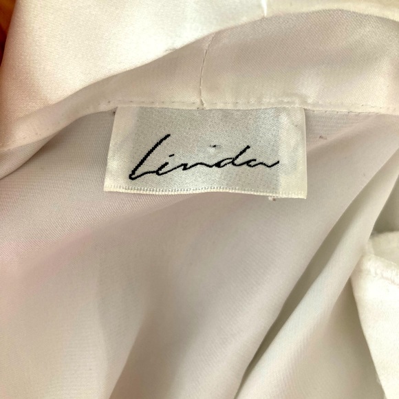 Vintage ankle length robe with beautiful lace - Picture 4 of 4